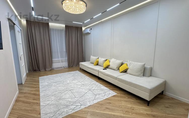 2-комнатная квартира · 76 м² · 6/12 этаж, мкр Нуртас, Жилмассив Нурсат 141 за 23 000 ₸ в Шымкенте, Каратауский р-н — фото 2