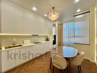 3-комнатная квартира · 90 м² · 12/14 этаж, Бухар Жырау 33 за 105 млн ₸ в Астане, Есильский р-н