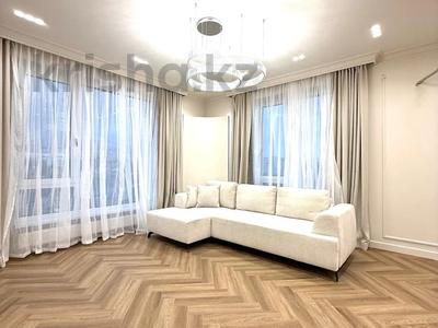 4-комнатная квартира · 130 м² · 8/9 этаж, Лебедева 1/1 за 170 млн 〒 в Алматы, Бостандыкский р-н