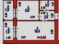 1-бөлмелі пәтер · 36.8 м² · 7/12 қабат, ​Улица Шамши Калдаяков 46, бағасы: ~ 16.3 млн ₸ в Астане, Сарайшык р-н