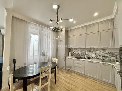 2-комнатная квартира · 70.7 м² · 12/16 этаж, Каныша Сатпаева 133/6 за 72 млн 〒 в Алматы, Бостандыкский р-н