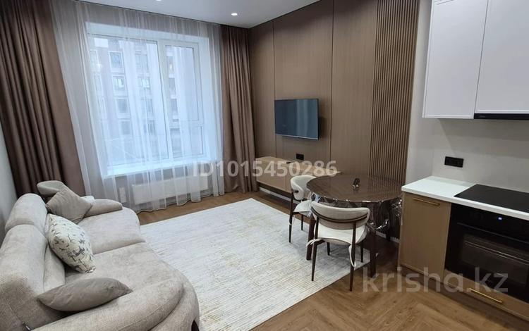2-комнатная квартира · 45 м² · 3/9 этаж, Шамши Калдаяков 14 за 380 000 ₸ в Астане, Сарайшык р-н — фото 2
