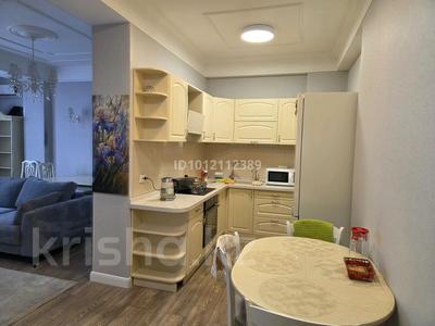 2-комнатная квартира · 80 м² · 6/13 этаж, ЖК Керемет 7к32 за 77 млн ₸ в Алматы, Бостандыкский р-н