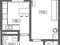 1-комнатная квартира · 40.6 м² · 3/9 этаж, Мкр. Береке 59 за 18.4 млн 〒 в Костанае