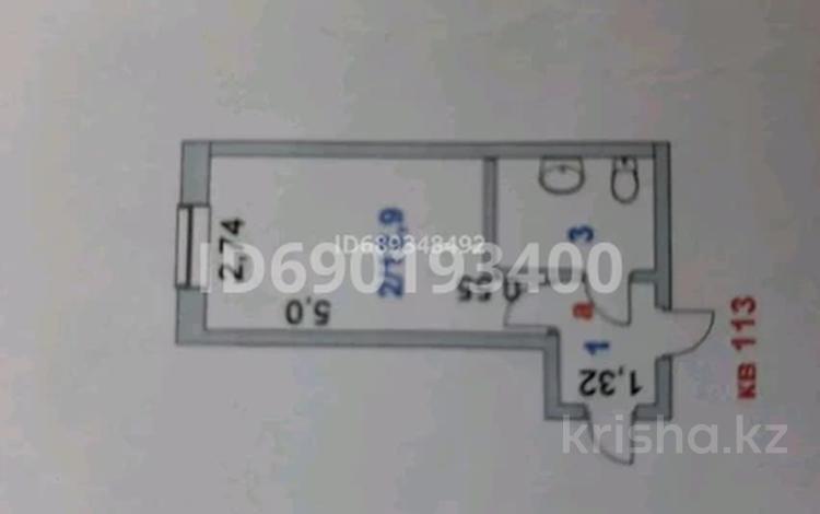 1-бөлмелі пәтер, 13 м², 1/5 қабат, васильковский 20 кв 113, бағасы: 4.4 млн 〒 в Кокшетау — фото 2