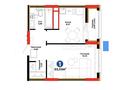 1-бөлмелі пәтер · 33.33 м² · 15/17 қабат, Е 908 23, бағасы: 22 млн ₸ в Астане, Нура р-н