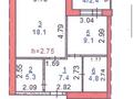 1-комнатная квартира, 46.17 м², 2/9 этаж, Курганская 2 за ~ 17.5 млн 〒 в Костанае