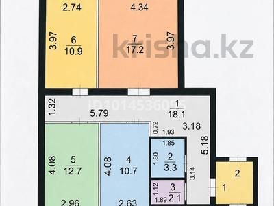 3-бөлмелі пәтер · 83.5 м² · 1/10 қабат, Ермекова 106/3, бағасы: 35 млн ₸ в Караганде, Казыбек би р-н