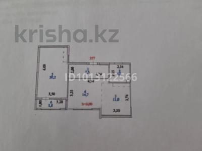 2-бөлмелі пәтер · 60 м² · 8/15 қабат, Ахмет Байтурсынулы 16/3, бағасы: 30 млн ₸ в Астане, Сарайшык р-н