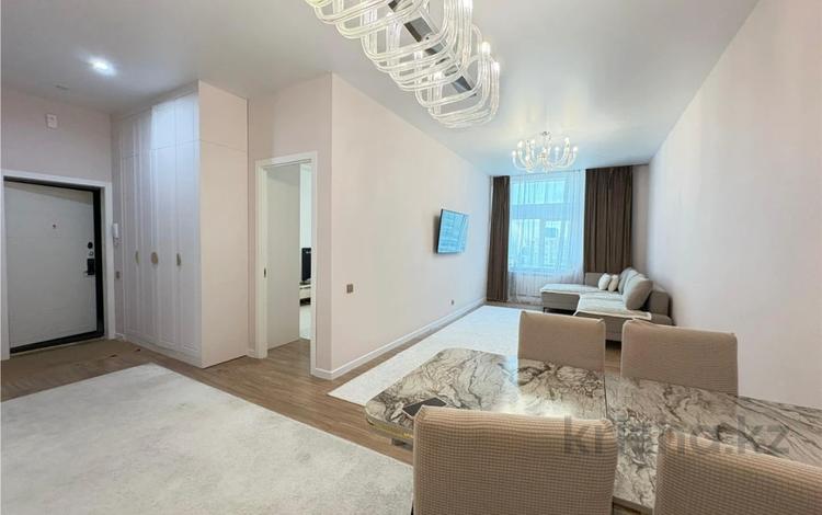 3-комнатная квартира · 80 м² · 5/19 этаж, Динмухаммед Кунаев — Кабанбай батыра/Мангилик Ел за 49.9 млн ₸ в Астане, Есильский р-н — фото 2