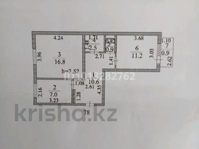 2-комнатная квартира · 50 м² · 2/5 этаж, Сарыарка 24 — Сарыарка - Сейфуллина за 28 млн ₸ в Астане, Сарыарка р-н