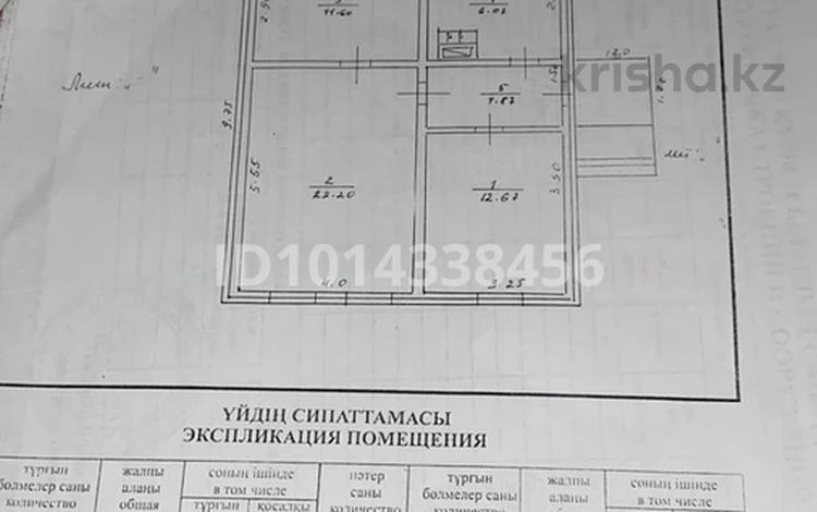 Отдельный дом · 3 комнаты · 60 м² · 12.7 сот., Абзал 11 — Где мост биллайн за 9.5 млн ₸ в Шу — фото 2