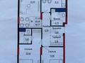 3-бөлмелі пәтер · 90.77 м² · 5/9 қабат, Улы Дала 28 — Туран-Улы Дала, за автосалоном Mercedes Benz, бағасы: 58 млн ₸ в Астане, Нура р-н — фото 17