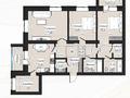 3-бөлмелі пәтер · 109.83 м² · 5/9 қабат, Ашимова 78, бағасы: ~ 49.4 млн ₸ в Кокшетау