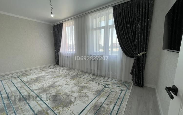 2-комнатная квартира, 65 м², 1/5 этаж помесячно, ЖК Сырдария 2 5 за 170 000 〒 в Туркестане — фото 2