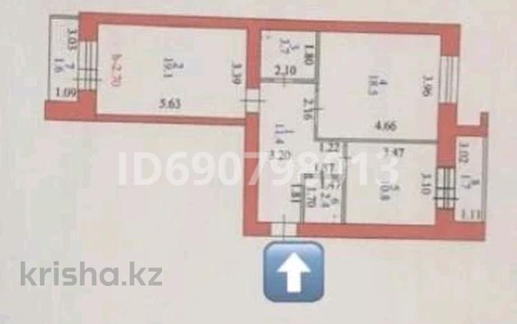 2-комнатная квартира, 69.9 м², 5/9 этаж, Р.Кошкарбаева 15 за 33 млн 〒 в Астане, Алматы р-н — фото 12