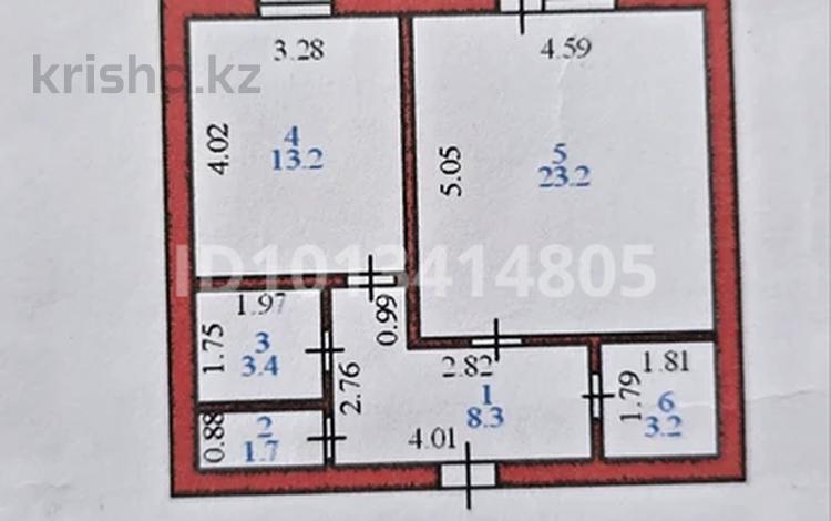 1-бөлмелі пәтер · 55 м² · 3/10 қабат, Бараева — Музей, бағасы: 30 млн ₸ в Астане, р-н Байконур — фото 2