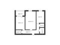 2-комнатная квартира · 51.6 м² · 6/9 этаж, абылай хана 15 за 17.5 млн ₸ в Кокшетау — фото 12