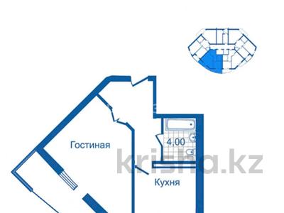 1-комнатная квартира, 52 м², 11/12 этаж, мкр Нуркент (Алгабас-1), Алгабас-1 82 за 28.5 млн 〒 в Алматы, Алатауский р-н