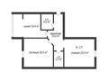 2-комнатная квартира · 78.7 м² · 5/5 этаж, мкр. Алтын орда 41в/1 за 27.5 млн ₸ в Актобе — фото 20