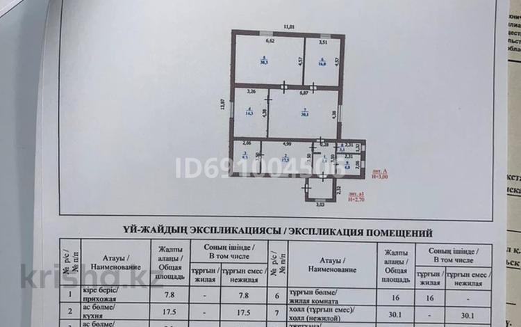 Отдельный дом • 5 комнат • 171.2 м² • 5 сот., Шалқыма 34 за 27 млн 〒 в Уральске — фото 2