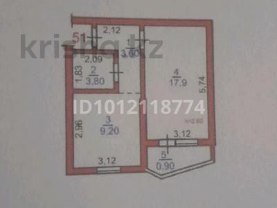 1-бөлмелі пәтер · 35 м² · 2/5 қабат, Сейфуллина 114 — Сейфуллина Куралбаева, бағасы: 6.5 млн ₸ в Кентау