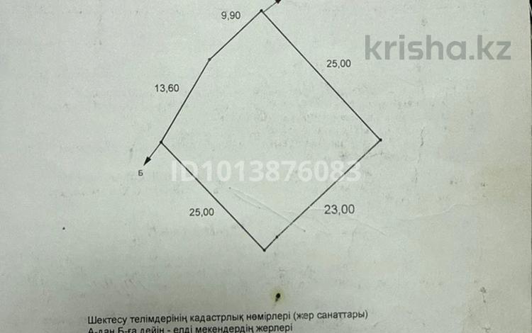 Жер телімі · 5.5 сотық, Бактыбай Жолбарысулы 1В, бағасы: 5.5 млн ₸ в Байсерке — фото 2