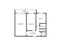 2-бөлмелі пәтер · 45.7 м² · 4/5 қабат, Маяковского 104, бағасы: 19.5 млн ₸ в Костанае — фото 13