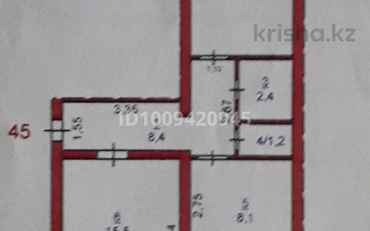 2-бөлмелі пәтер · 54 м² · 3/6 қабат, Айманова 47/1, бағасы: 25 млн ₸ в Павлодаре — фото 2