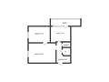 2-бөлмелі пәтер · 57.8 м² · 9/9 қабат, Нурсултана Назарбаева, бағасы: 26.5 млн ₸ в Костанае — фото 2