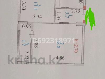1-комнатная квартира, 40 м², 4/9 этаж, Рыскулбекова 29А за ~ 20.8 млн 〒 в Астане, Алматы р-н
