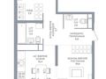 3-комнатная квартира · 78 м² · 2/16 этаж, Каныша Сатпаева 90/55Б за 67 млн ₸ в Алматы, Бостандыкский р-н