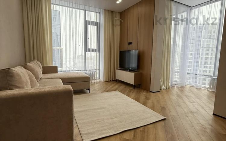 3-комнатная квартира · 82.5 м² · 18/21 этаж, Мангилик Ел 62 — Орынгасырова за 38 000 ₸ в Астане, Есильский р-н — фото 2
