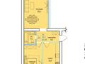 2-комнатная квартира, 62 м², 5/5 этаж, гагарина за ~ 16.7 млн 〒 в Кокшетау