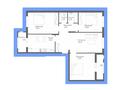 3-комнатная квартира · 103.7 м², Е-430 3 за ~ 46.7 млн ₸ в Астане, Нура р-н — фото 3