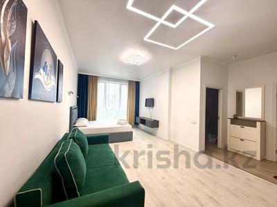 1-комнатная квартира · 44 м² · 7/16 этаж, Абая 109/9 — Манаса за 25 000 ₸ в Алматы, Алмалинский р-н