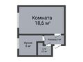 1-комнатная квартира · 30.1 м² · 3/5 этаж, Текстильщиков 3А за 10.5 млн ₸ в Костанае — фото 2