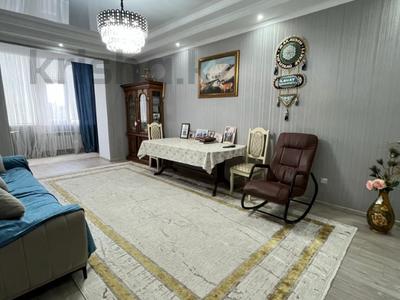 3-бөлмелі пәтер · 105 м² · 1/5 қабат, Алтын орда ш/а., Халел Досмухаммедулы 18г, бағасы: 38 млн ₸ в Актобе, мкр. Алтын орда