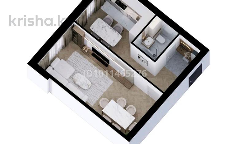 1-комнатная квартира · 46.5 м² · 3/8 этаж, 29а мкр 38/8 за 7.3 млн ₸ в Актау — фото 2