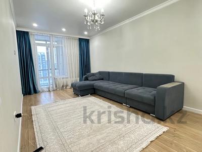 3-бөлмелі пәтер · 86 м² · 7/20 қабат, Кабанбай Батыра 49 — Бухар жырау-Ботанический сад, бағасы: 59.9 млн ₸ в Астане, Есильский р-н