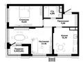 2-комнатная квартира · 63.95 м², Р. Кошкарбаева — К. Куанышбаева за ~ 42.2 млн ₸ в Астане, Сарайшык р-н — фото 3