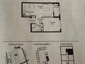 2-бөлмелі пәтер · 46.5 м² · 7/9 қабат, Нұркент ш/а, Турара Рыскулова 2Б/1, бағасы: 31.5 млн ₸ в Алматы, Алатауский р-н — фото 2