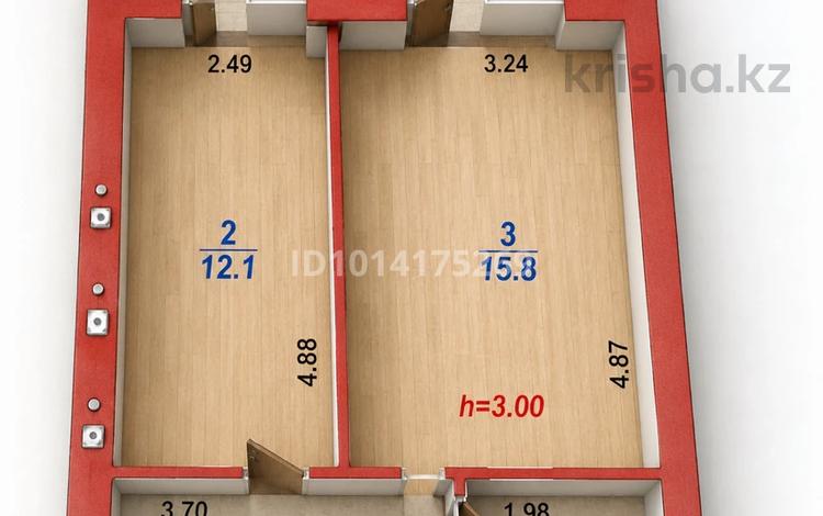 1-бөлмелі пәтер · 41 м² · 7/12 қабат, ​Улица Шамши Калдаяков, 46 46, бағасы: 17.9 млн ₸ в Астане, Сарайшык р-н — фото 2