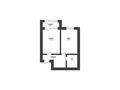 1-комнатная квартира · 40.7 м² · 1/6 этаж, Микрорайон Береке 47 за 22 млн ₸ в Костанае — фото 2