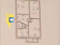 3-бөлмелі пәтер · 60 м² · 4/5 қабат, Жангельдина 25, бағасы: 24 млн ₸ в Астане, р-н Байконур — фото 2