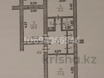 2-комнатная квартира, 56 м², 4 этаж, Уалиханова 11 — микрорайон Гарышкер за 17.5 млн 〒 в Талдыкоргане