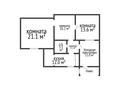 Часть дома · 3 комнаты · 72 м² · 1 сот., Киевская за 14 млн ₸ в Костанае — фото 35