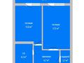 1-комнатная квартира · 47.4 м² · 5/9 этаж, Касымханова 10 за 29.9 млн ₸ в Костанае — фото 5