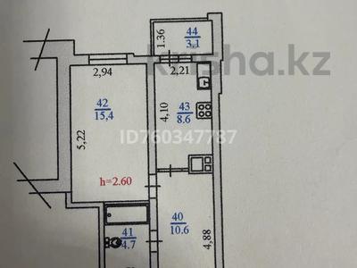 1-комнатная квартира · 43 м² · 3/16 этаж, мкр Аккент 56 за 30 млн ₸ в Алматы, Алатауский р-н