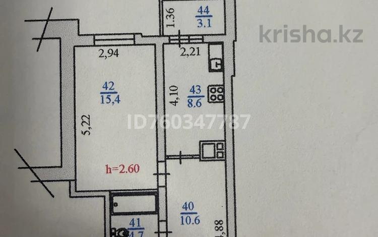 1-бөлмелі пәтер · 43 м² · 3/16 қабат, Ақкент ш/а. 56, бағасы: 30 млн ₸ в Алматы, Алатауский р-н — фото 2